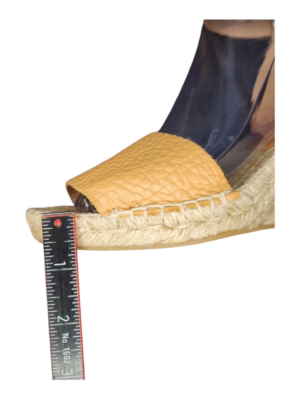 J. Crew Corsica Espadrille Leather Wedge Sandals, Womens 7 - Picture 12 of 12